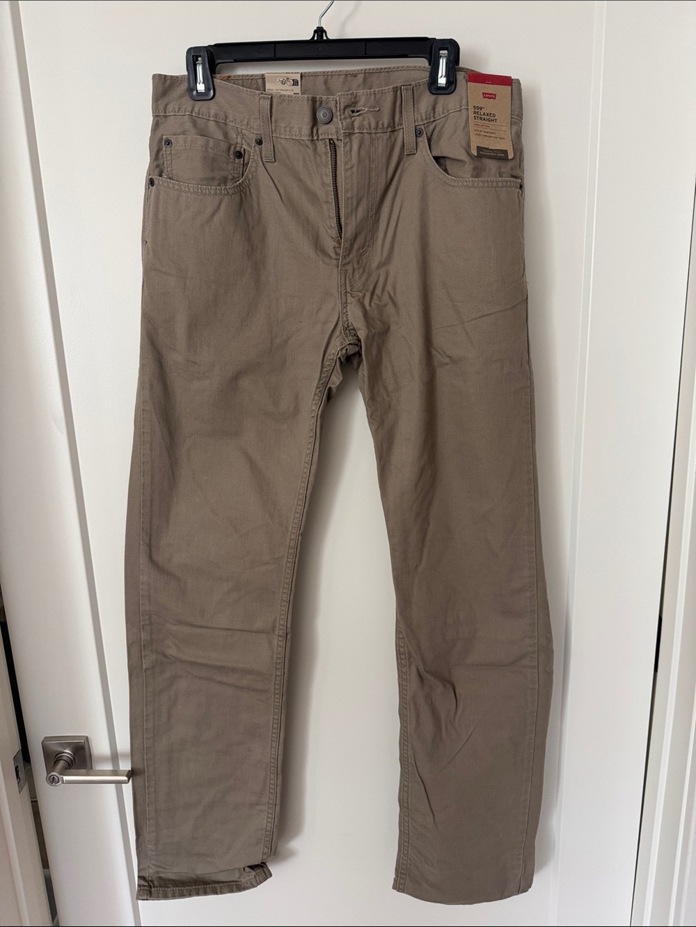 Levi's Straight Men’s Jeans in Khaki Brown 32/34